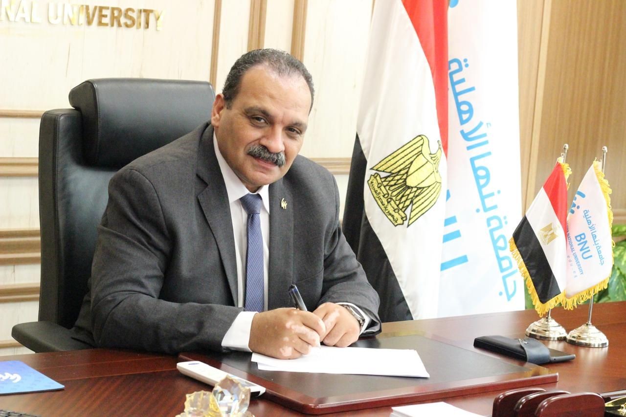 President of Benha National University Congratulated with the New Year 2025