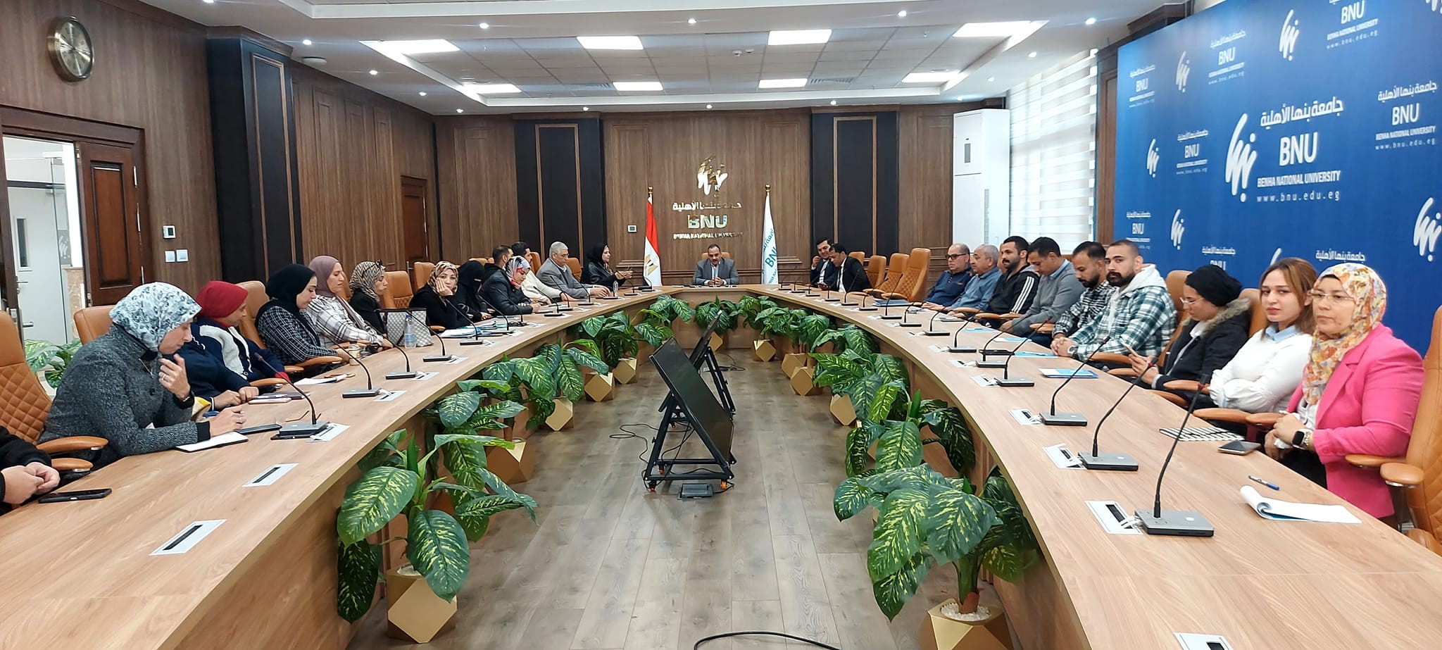 Benha National University Launched Training Program for Administrative Staff in Governance and Digital Transformation